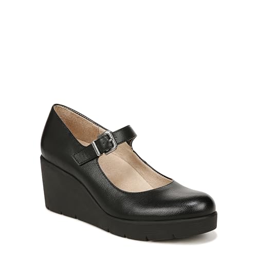 Naturalizer Soul Womens Adore Mary Jane Wedge Shoes Black 12 M