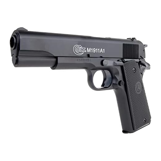 NFL Pack regalo, ciberpistola Airsoft M1911, edición aniversario, de metal, OD, 6 mm, 0,5 julios, de resorte, con 600 balines
