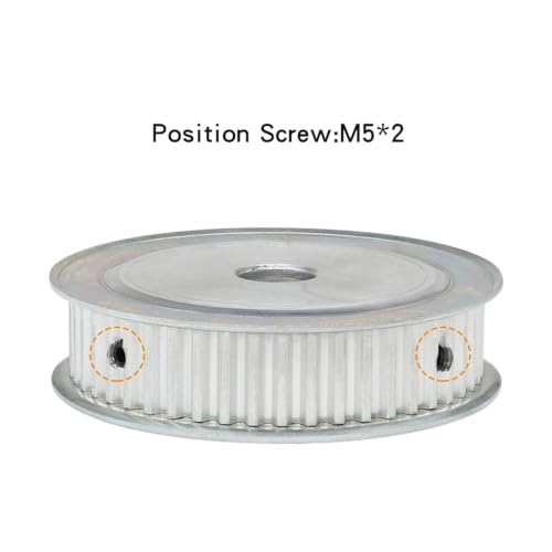 Polea de motor T5 de 16 mm con transmisión precisa de aleación 4