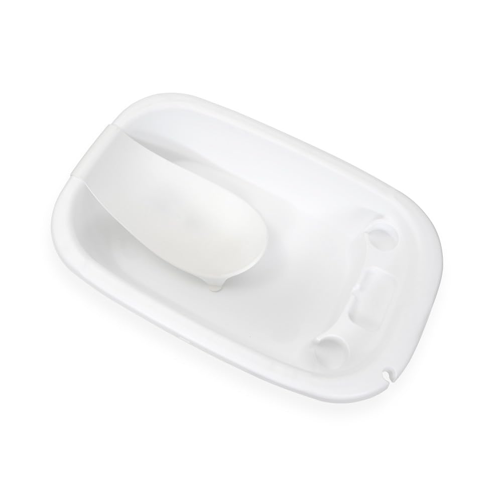Interbaby Bañera Bebé Cambiador Plegable Patas, Ruedas, Hamaca (Estrellas) | Bañera con cambiador 2 en 1, hamaca anatómica extraíble, patas antideslizantes, altura ergonómica, portátil