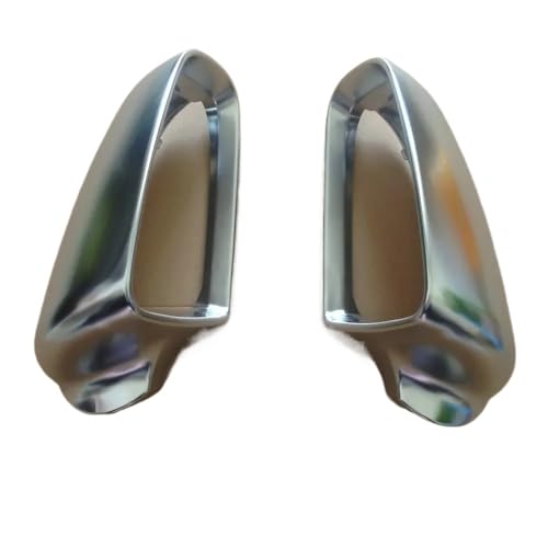 Coques de rétroviseurs antichoc pour Audi A3 8P A4 B7 A6 C6 couleur argent