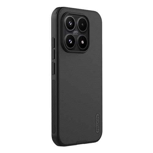 Image of Nillkin Case for Xiaomi Mi 17 (6.3 inch Inch) Super Frosted Shield Pro Hard Back Soft Border (PC + TPU) Shock Absorb Cover Raised Bezel Camera Protect Black Color | Super Frosted Shield Pro, Hard Back Soft Border (PC + TPU), Shock Absorb Cover, Raised Bezel Camera Protect