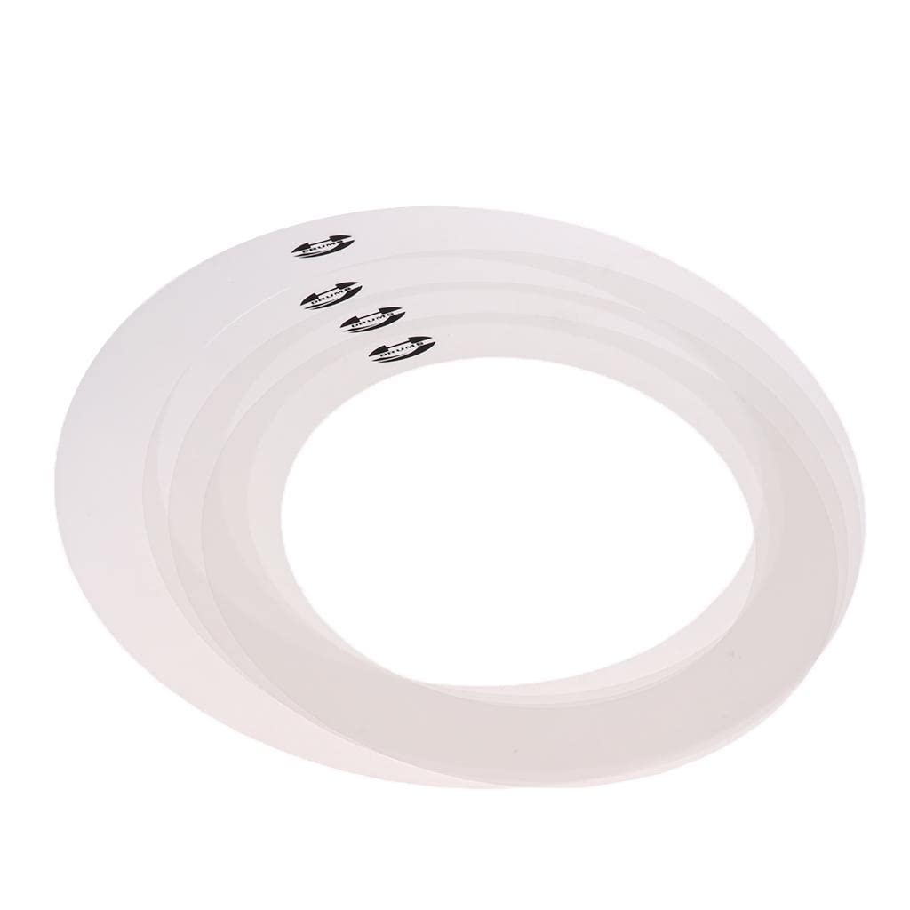 LOOM TREE® 4 Pack Drum Muffler Dampening Rings Tone Control 10'' 12'' 14'' 16'' for Drum Set Accessories-image-41