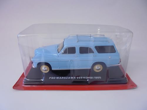 Miniatura coleccionable coche 1:24 FSO Warszawa 223 Kombi miniatura 7