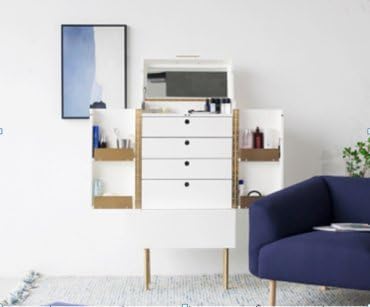 HSM Furniture Makeup cabinet