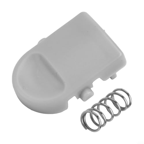 Chiusura inferiore per tubo flessibile Hoover 410122001, 440001655 e 303832001, include un fermo e una molla