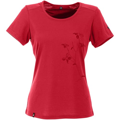 T-shirt Bony II Fresh rouge Maul anti-transpiration pour éviter le froid en rando
