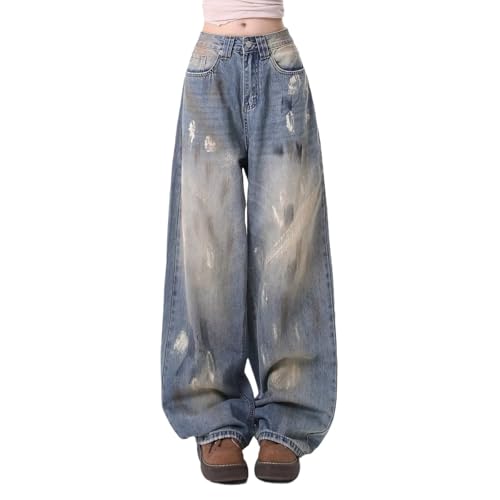 パンツ 90s00s SOHK painted baggy denim wide Y2K 90s00s SOHK painted baggy denim wide Y2K