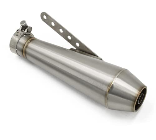 Echappement Court Cafe racer Avec Chicane