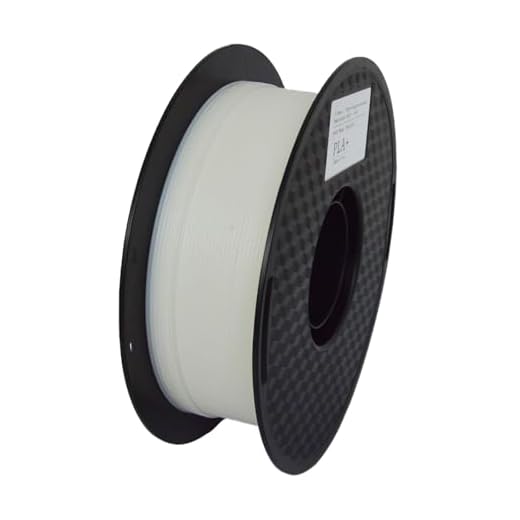 JIUFU PLA+ Filament 1.75mm Snowy White Semi-Translucent,Enhanced Toughness Formula, ±0.02mm Accuracy, 1kg Spool,High Speed 3D Printer Filament for Lithophane (Slightly Translucent White)