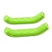 Antiskid Brake Lever Covers for Mountain and Road for Bike Nonslip TPR Handle Grips, ShockAbsorbing Brake Protectors (Pair, Assorted Colors)(Green)