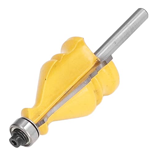Forming Milling Cutter, Efficient Wear Resistant Carbon Steel Picture Frame Router Bit 1/4in Shank for Woodworking Projects - Image 3