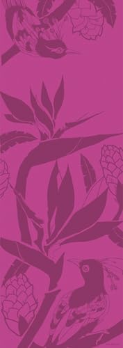 Tapis de yoga rose Wai Lana Oiseaux du Paradis gym pilates antidérapant