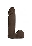 Vac-U-Lock 6 inch UR3 Cock Dildo, Brown