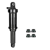 Opatiny Downhill Mountain - Amortiguador trasero para bicicleta de 165/190/210/230 mm con forro de 8 x 24 mm, áspero para conducción en terreno, aleación de aluminio, 300 psi para una presión máxima