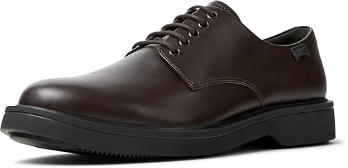 Camper Norman K100998, Blucher Hombre, Marrón Oscuro 002, 42 EU