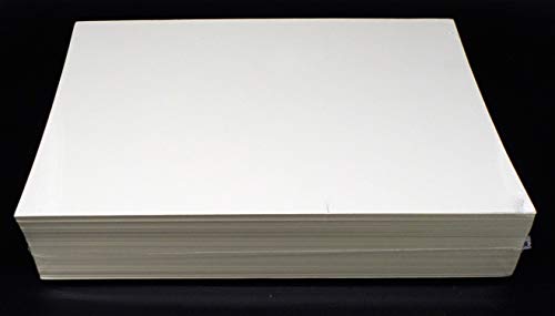 docsmagic.de 100 Regular Size Comic Backing Boards - 181 x 266 mm - 24pt White - Backboards - Blanc