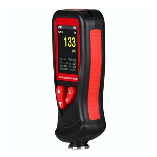 Medidor de Espesor de Recubrimiento Digital Portátil 0-1300um para Pintura de Carrocería con Función de Almacenamiento y Unidad Métrica miniatura 5