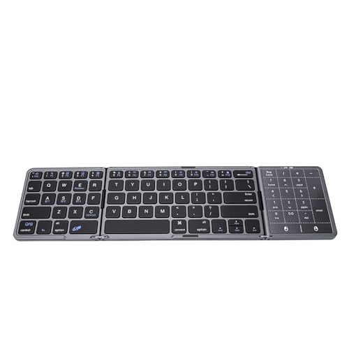 Teclado numérico inalámbrico con panel táctil y bluetooth 5.3 multidispositivo 1