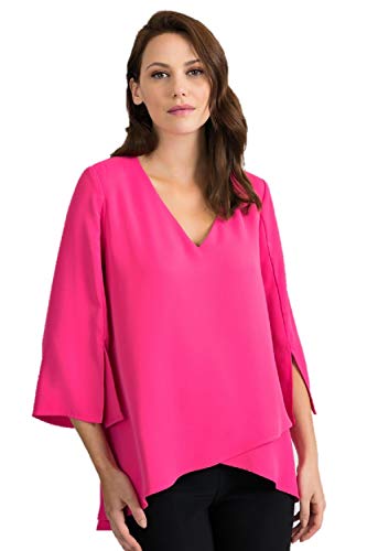 Joseph Ribkoff Hyperpink Top Style 201085 - Spring 2020 Collection (8) Joseph Ribkoff Hyperpink Top Style 201085 - Spring 2020 Collection (8)