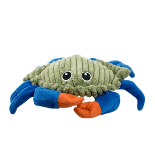 Tall Tails Plush Animated Moving Toy for Dogs, Crab