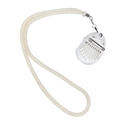 LIFKOME 1Set Transparent Thumb Piano Key Lightweight Finger Piano for Easy Carrying Musical Instrument for Beginners Beautiful