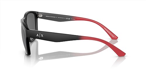 Image of Armani Exchange mens Ax4135s Rectangular Sunglasses