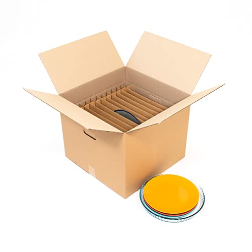 Carton pour 12 grandes assiettes et plats Cover