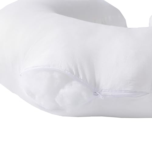 nursing pillow and positioner for breastfeeding ultra soft baby breastfeeding pillows for more support for mom and baby with premium removable cover naked pillow