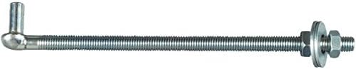 National/Stanley Hardware 19704246 Bolt Hook (for Hinge) 5/8" X 12" - Zinc