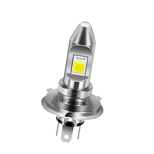 Ruiandsion H4 LED[^[TCNwbhCgouADC 8-24V H4 HS1 9003 HB2 Hi/Lor[AX[p[uCg6000KzCgAI[goCAXm[[rAXN[^[AADV ATVp (1pbN)