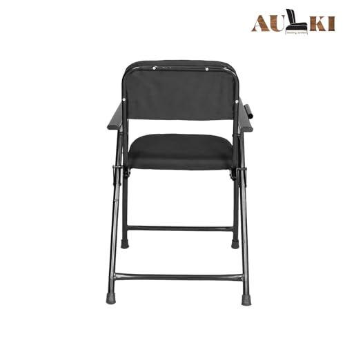 Image of CTABWT (E-12) Folding Study Chair, Adjustable Writing Pad, Work from Home, Educational Centre, Office, Study, College, School, Classroom, Home, (Black)