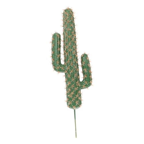 CVUTOVO Adorno de Cactus Artificial sin Maceta Decoración de Jardín y Hogar Planta Realista Accesorio de Paisajismo para Interiores y Exteriores