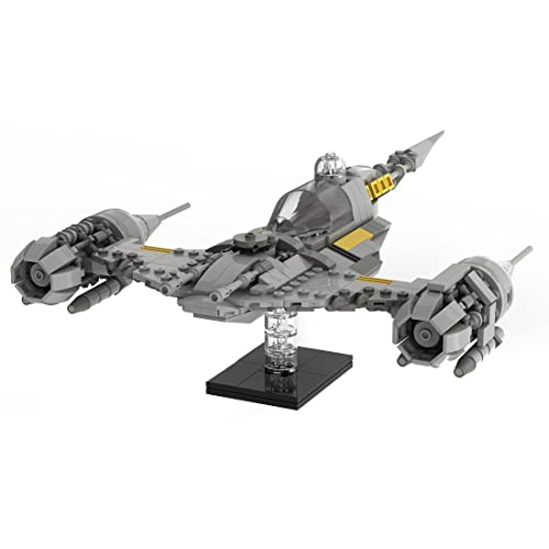 MERK Technik Raumschiff Bausteine, 374 Teile Sci-Fi UCS Sternenzerstörer Modellbausatz Modell Klemmbausteine Kompatibel… – Bild 6