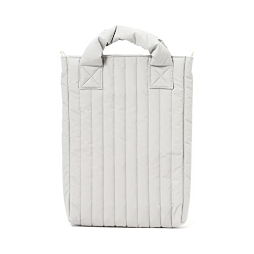 Francfranc Quilted PC Bag, gray