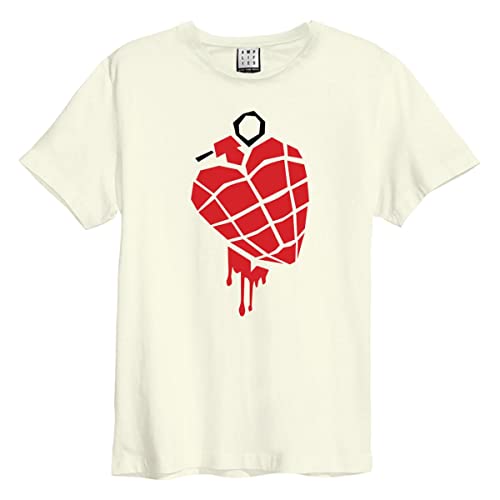 T-shirt Green Day avec motif authentique imprimé en sérigraphie durable
