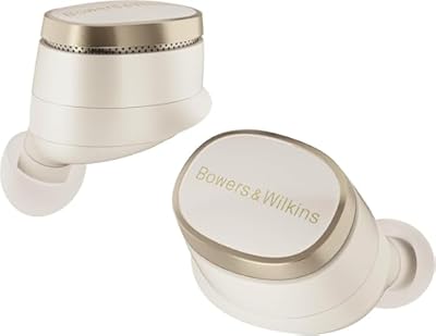Bowers & Wilkins Pi8 Auriculares inalámbricos True Wireless con Bluetooth  AptX  cancelación de Ruido Activa  ANC  y micrófonos Integrados - Dove White