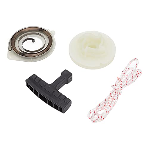 Peças De Motosserra, Substituição Da Polia De Partida De Plástico, Kit De Corda De Mola, Cabo De Alç