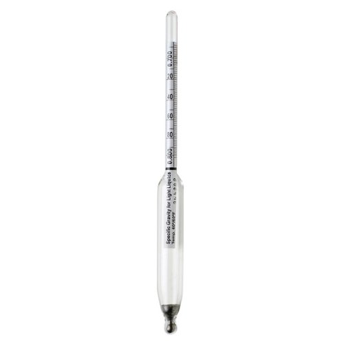 H-B Instrument B61801-4400 Plain-Form Glass Hydrometer, 0.940-1.010 Sg/0.001