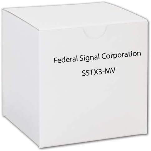 Federal Signal Siren, Electronic, remotely Selectable, Multi Tone, Explosion-Proof, Multi-Voltage