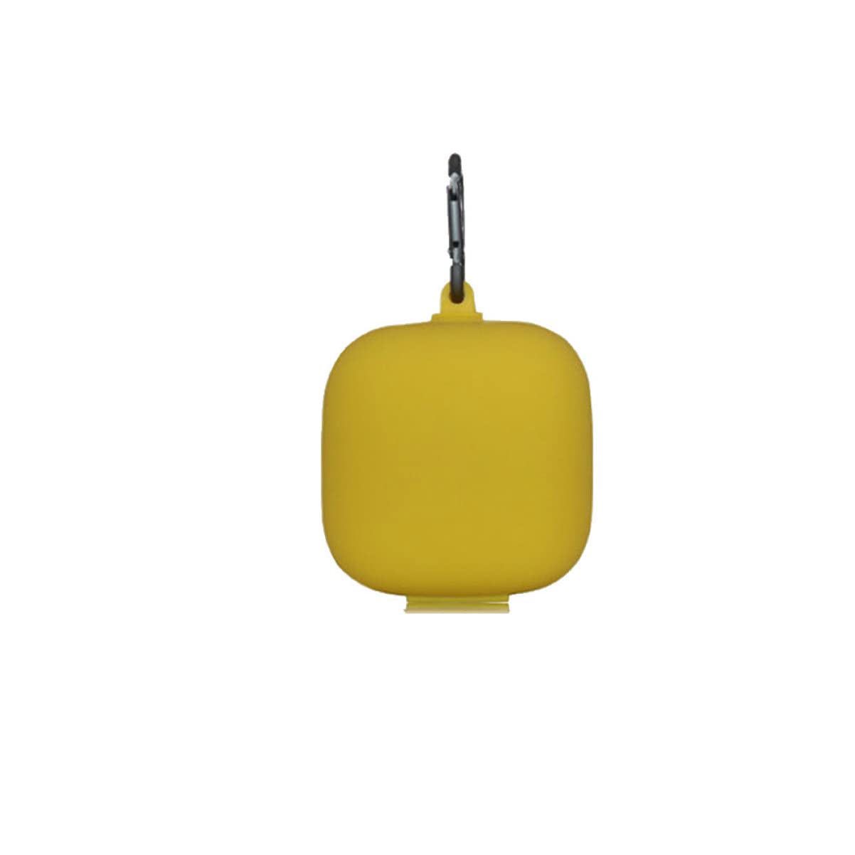 jojofuny 3piezas Funda Protectora De Auriculares Pro Diseño De Hebilla Metálica y Cubierta De Silicona Caja De Almacenamiento Amarilla para y Protección Antigolpes
