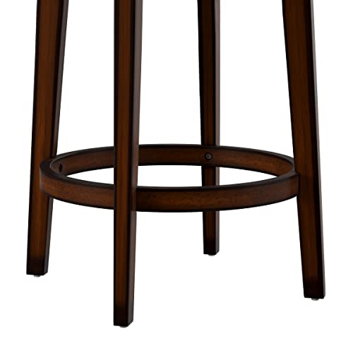 Hillsdale Victoria Swivel Bar, Counter Stool, Dark Chestnut #TOP5