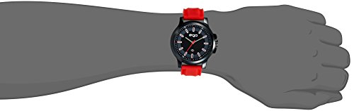 Image of Ego by Maxima Analog Black Dial Men's Watch - E-01180PAGB