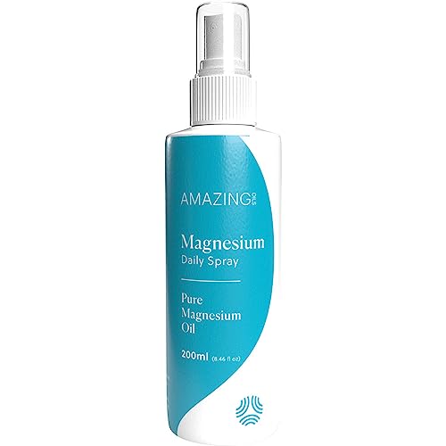 Amazing Oils Magnesium Spray - Fast Absorbing Magnesium Oil - Australian Made (200ml)