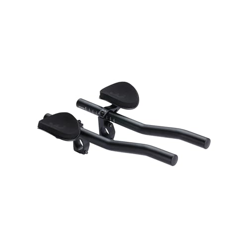 BBB Cycling AeroLight Fahrradlenker | Aero Bars Maximale Aerodynamik | Aluminium Fahrrad Lenkeraufsatz Armlehne für Rennräder Triathlon Lenkerstütze Rutschfeste Fahrradgriffe | BHB-58