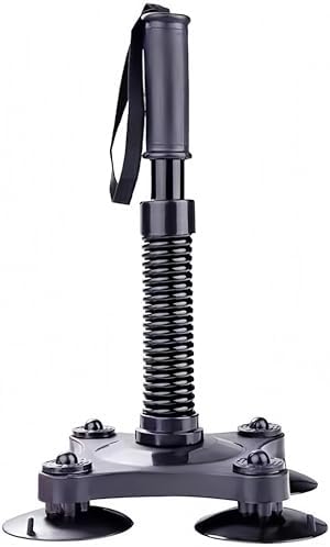 Arm Wrestling Training Equipment - 35-50lbs Adjustable Wrist Gripper, Strengthen Biceps, Forearms, Shoulders & Chest, Home Fitness Tool (Suction Base for Smooth Surfaces)