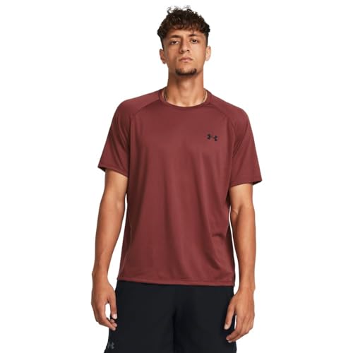 Image of Under Armour Men's Polyester Solid UA Tech 2.0 SS Short Sleeve Tee | 1326413-001