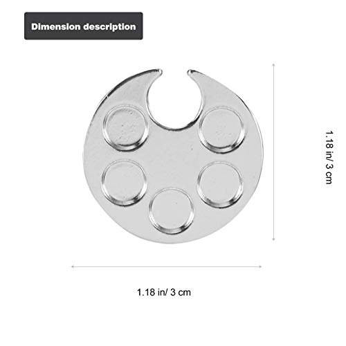 Beaupretty 2 Pz Tavolozza Ad Anello Vassoio Pallet...