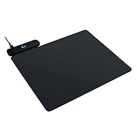 Logitech G POWERPLAY Ricarica Wireless Tappetino Mouse, Tappetino per Mouse Gaming