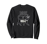 Kids Vintage Music Rock n Roll Hand Black Cat